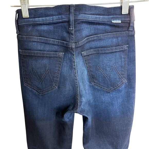 Mother Jeans Womens mid high rise Dazzler ankle Now or Never 25 Preppy Prep - Picture 4 of 14